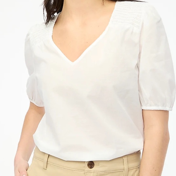 NWT J. Crew Factory V-neck Top - Picture 2 of 6